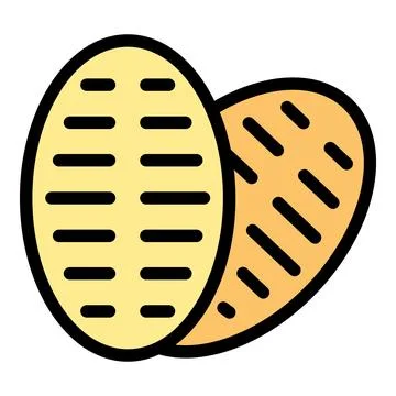 Food cracker icon vector flat イラスト素材