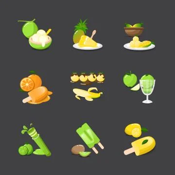 Food design 4 Stock Illustration