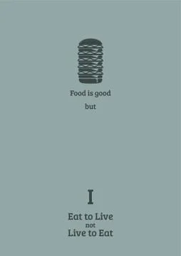 Food Design Stock-Illustration