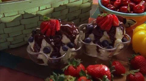 FOOD DESSERT 01 Stock Footage 10809113