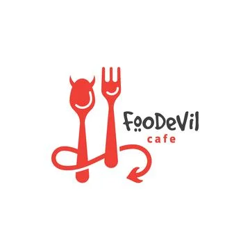 Food Devil Illustrazione stock