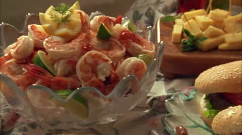 FOOD DINNER 03 Stock Footage 10809118