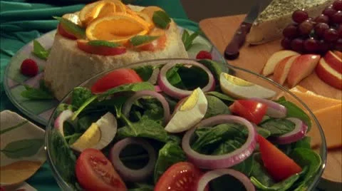 FOOD DINNER 09 Stock Footage 10802064