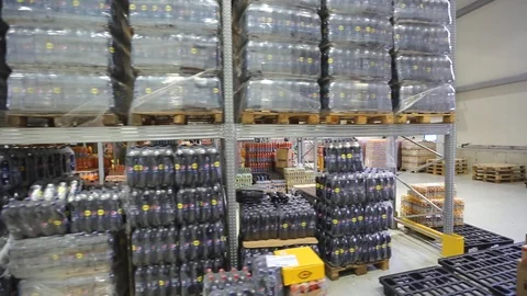 Food Distribution Warehouse Video stock 100472110