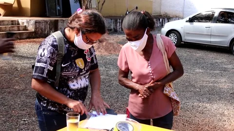 Food Donations Video stock 154660181