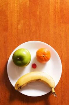Food Face Foto stock