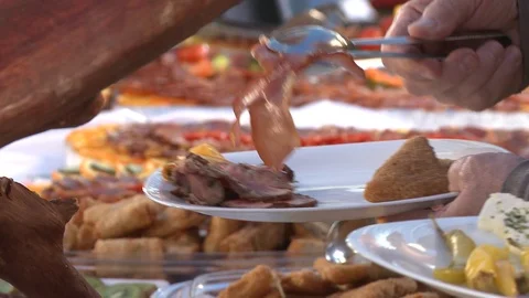 Food Stock Footage 126995476