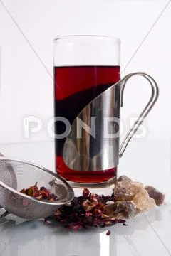Food fruit apple drink health heat stainless tea Stock Photos