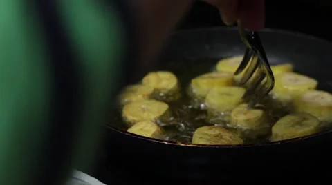 Food frying kitchen Vídeos de archivo 41154904