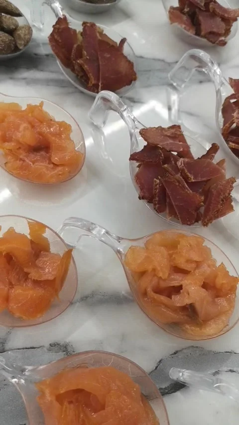 Food for gourmets Vídeo Stock 226764532