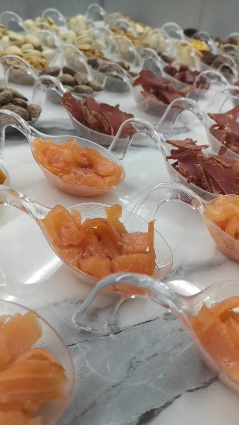 Food for gourmets Vídeo Stock 226764559