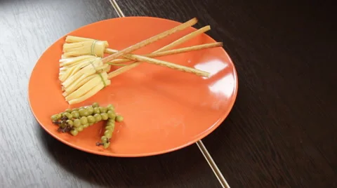 Food for Hellowin Stock-Footage 68550840