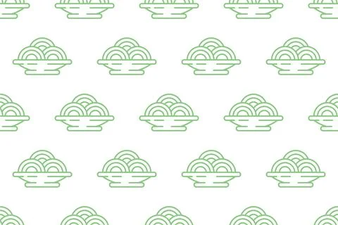 Food icon seamless pattern background Stock Illustration