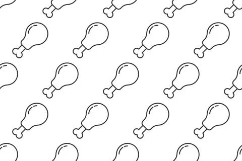 Food icon seamless pattern background Stock Illustration