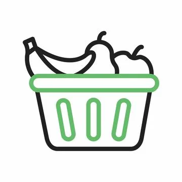 Food icon vector image. Illustrazione stock