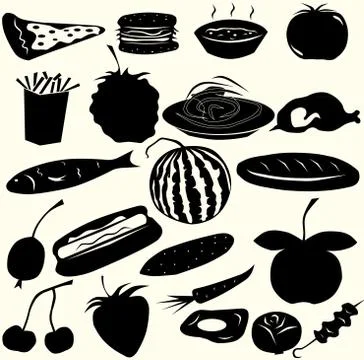 Food 库存插图