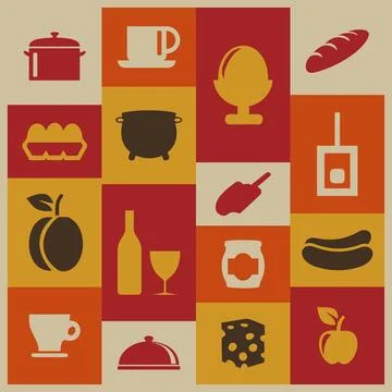 Food Stock Illustration