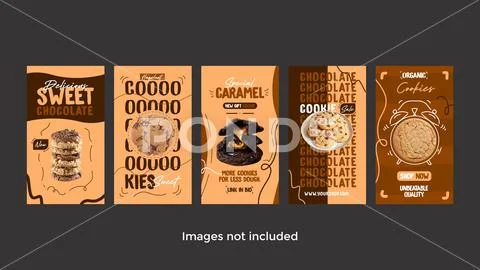 Food Instagram Stories Template PSD