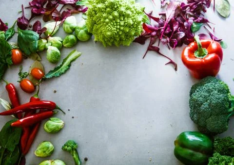  Food layout Stock Photos