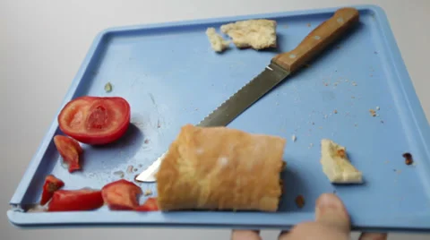 Food leftovers Stock Footage 38962171