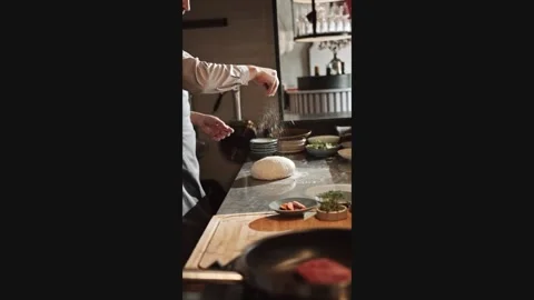 Food Line Art Transition Stock After Effects