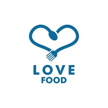Food logo design template vector, Cafe or restaurant emblem イラスト素材
