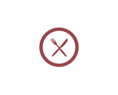 Food logo. Vector logo template Stock Illustration