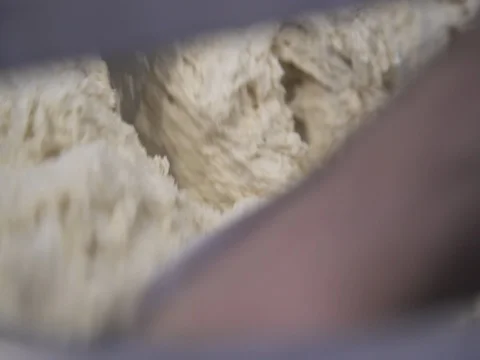 Food machine with pizza dough inside 1 Stock Footage 80676883