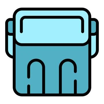 Food maker icon vector flat Stock Illustration