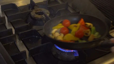 Food Making in cafe Stock Footage 88137069