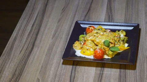 Food Making in cafe Stock Footage 88137996
