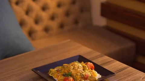 Food Making in cafe Stock Footage 88138269
