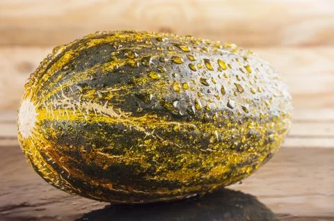 Food. melon on the table Stock Photos