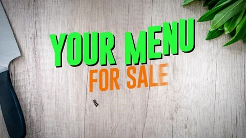 Food Menu Stock After Effects
