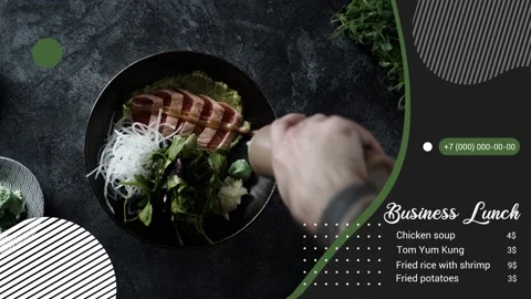 Food Menu || After Effects Stock After Effects