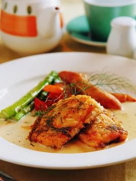 Food menu Stock Photos