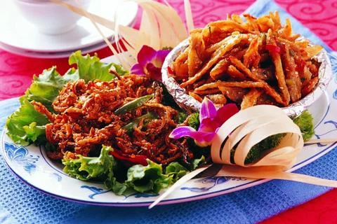 Food menu Stock Photos