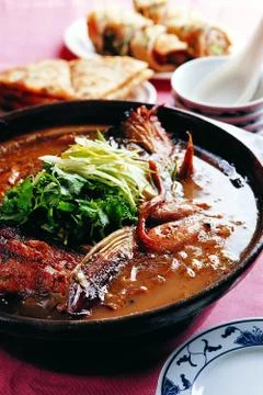 Food menu Foto stock