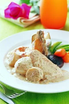 Food menu Stock Photos