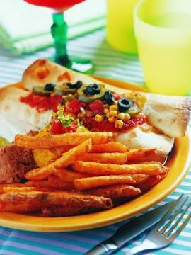 Food menu Stock Photos