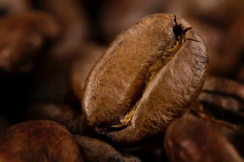 Food pattern coffee bean caffeine developing eat Stock Photos