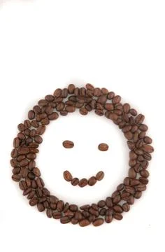Food pattern coffee bean caffeine developing eat Stock Photos