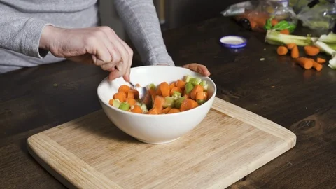 Food prep Stock Footage 121442895