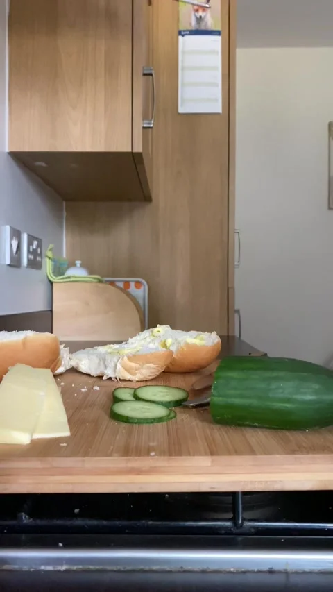 Food prep in the home Stock-Footage 132038838