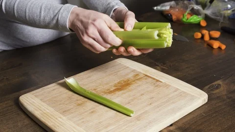 Food prep timelapse Stock Footage 121442864