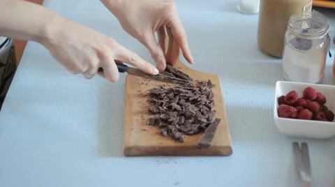 Food Preparation - Making Cake Stock Footage 36540004
