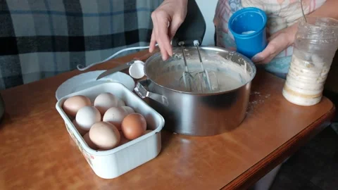 food preparation process dinner lunch ut... | Stock Video | Pond5