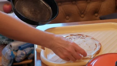 Food preparation process dinner lunch utensils and products Stock Footage 239139469