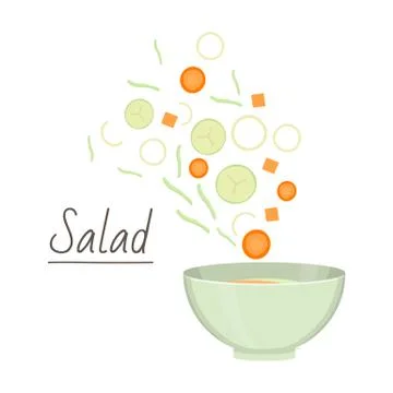 Food preparation theme Stock Illustration