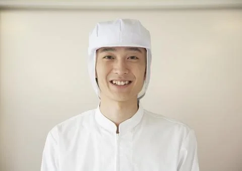 Food processing worker Stock Photos